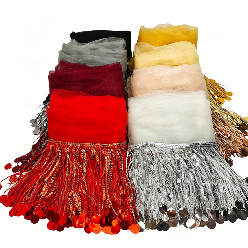 10 Yards Sequins Tassel Lace T - đánh giá và giá Tassel Fringe Trim
