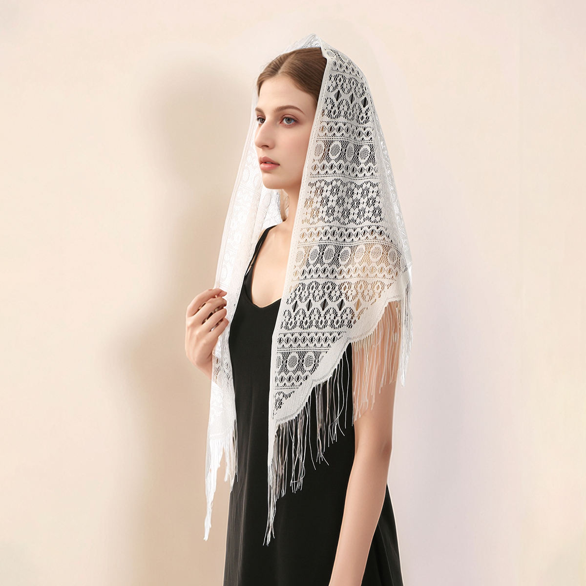 Fashion Lace Embroidery Triang - đánh giá và giá Tassel Fringe Trim