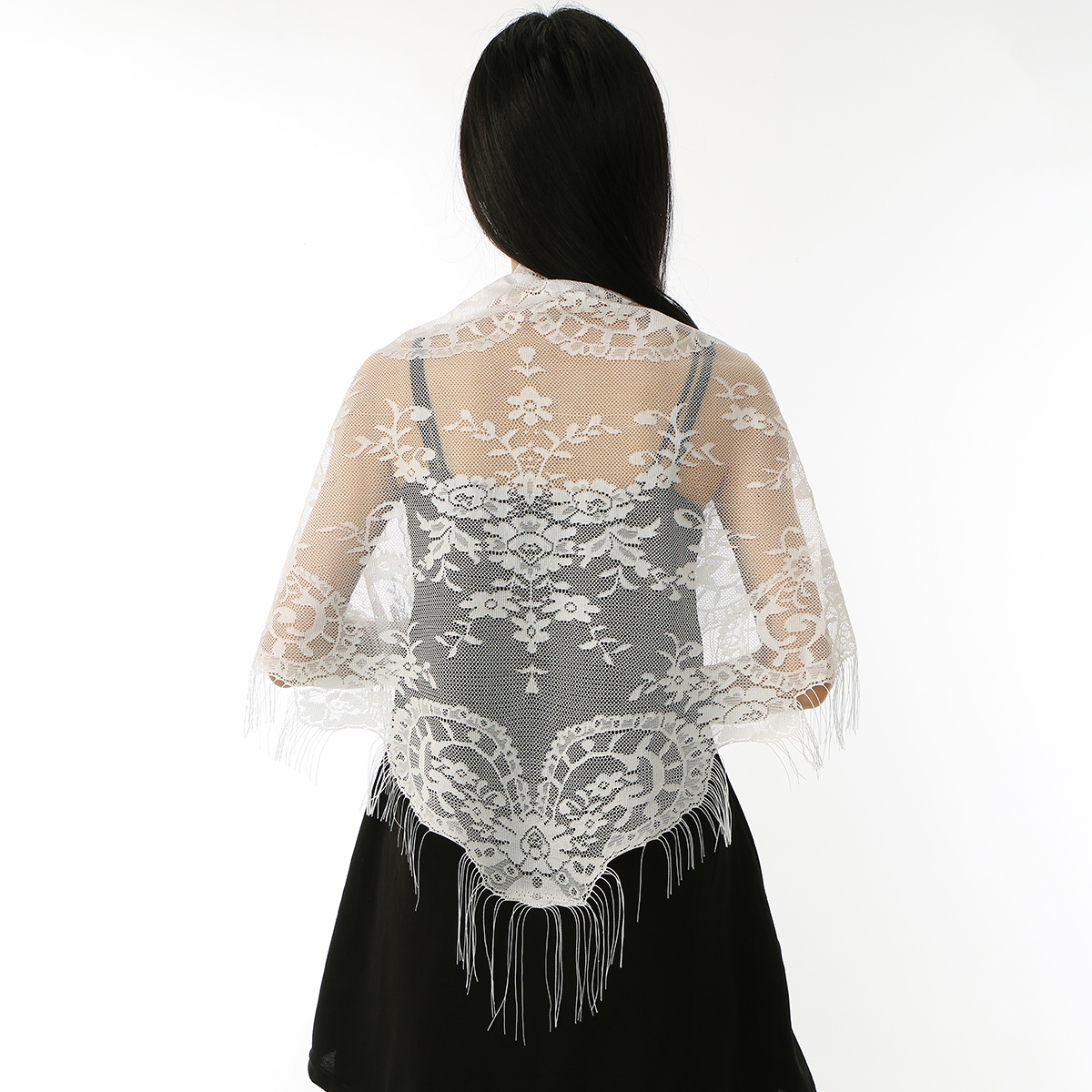 Fashion Lace Embroidery Triang - đánh giá và giá Tassel Fringe Trim