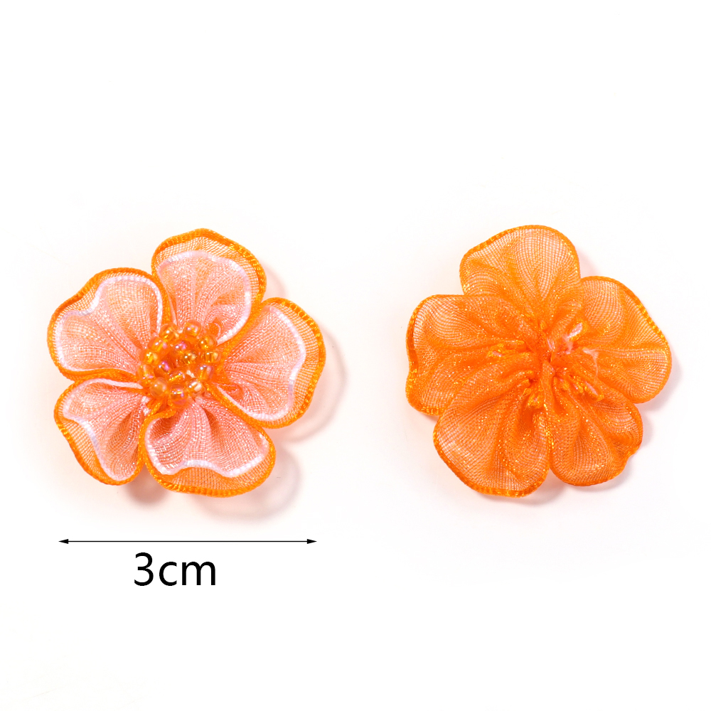 10Pcs/Lot Mesh Flower Applique - đánh giá và giá Applique Patch Flower