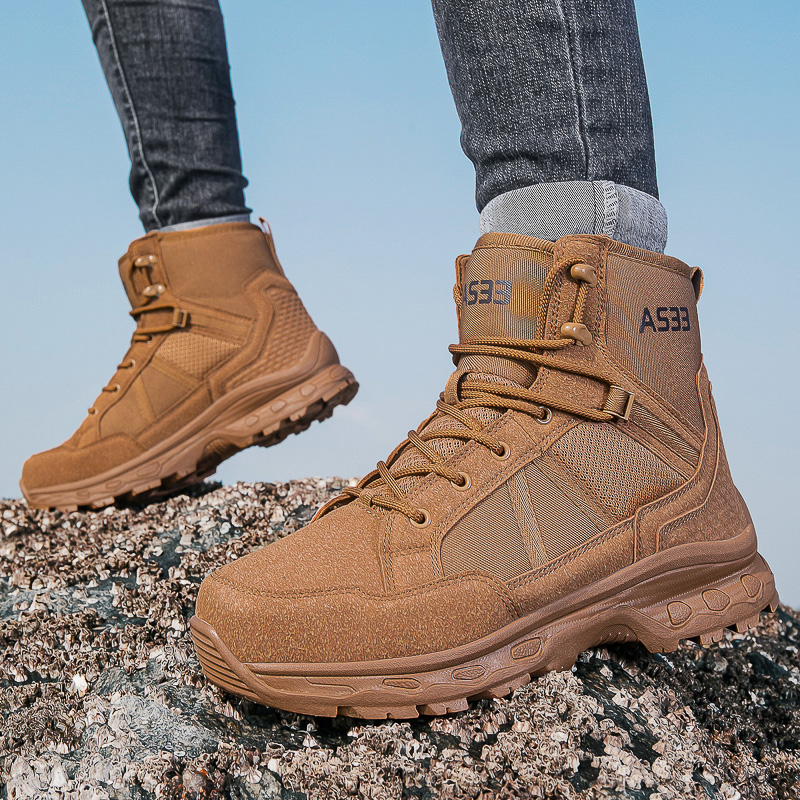 Men's Military Tactical Boots  - đánh giá và giá Guipure Lace Panel