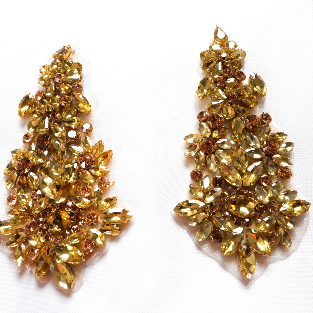 HelluyerDc gold,champgane,silv - đánh giá và giá Sew On Rhinestone