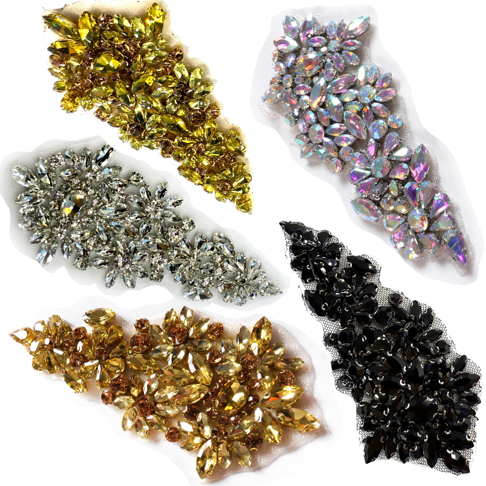 HelluyerDc gold,champgane,silv - đánh giá và giá Sew On Rhinestone