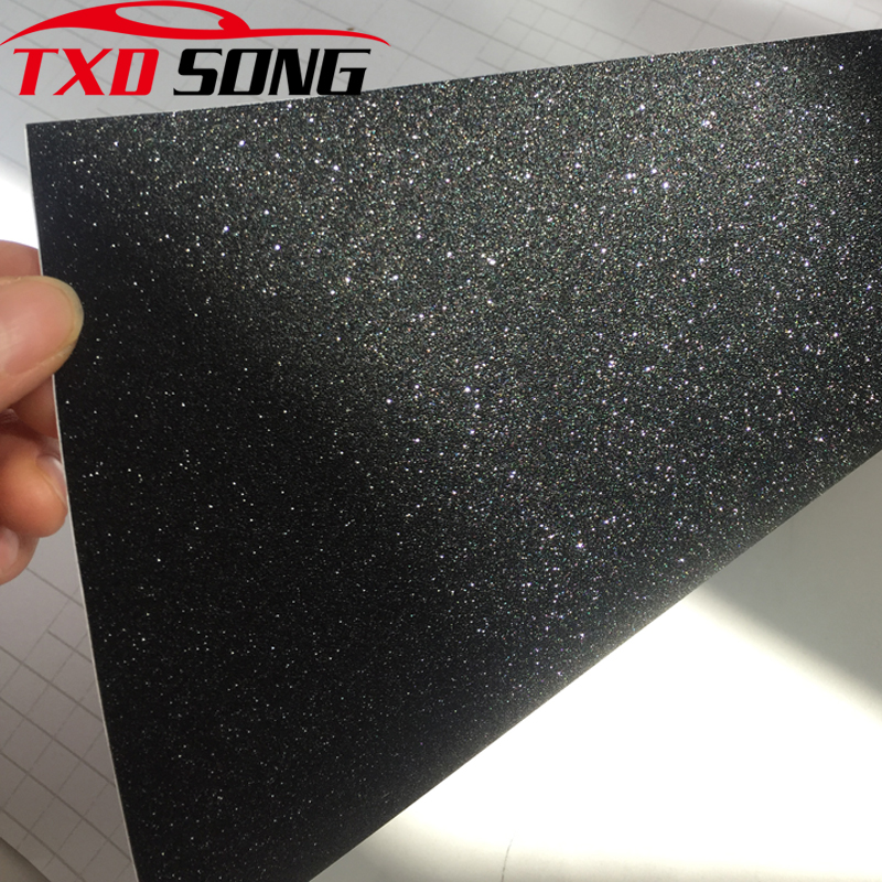 50CM*300CM black Glitter Diamo - đánh giá và giá Glitter Vinyl Roll