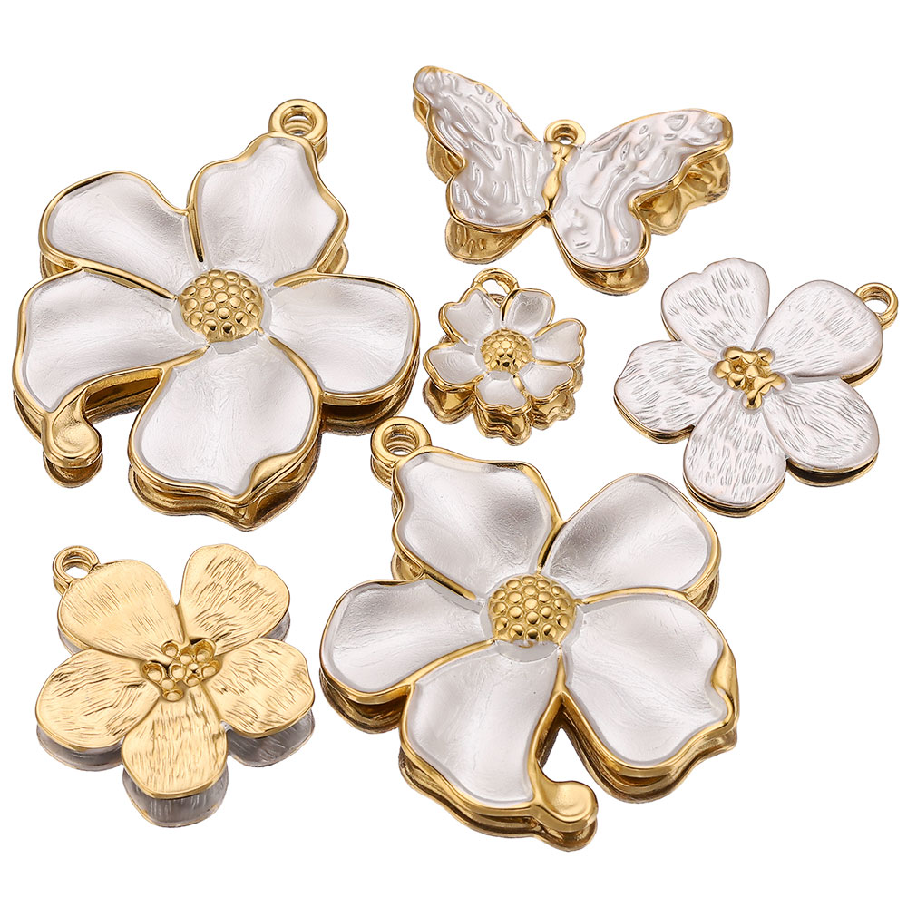 4PCS Stainless Steel White Cha - đánh giá và giá Embellishment Crafts
