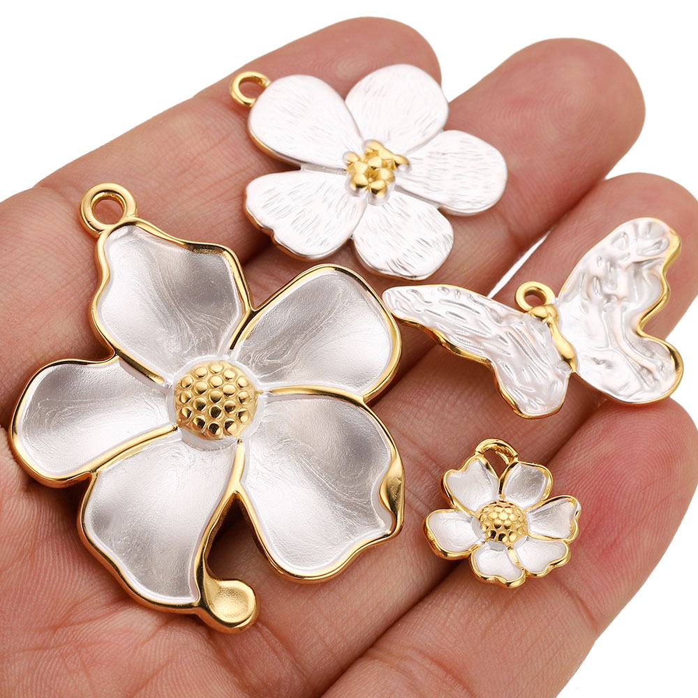 4PCS Stainless Steel White Cha - đánh giá và giá Embellishment Crafts