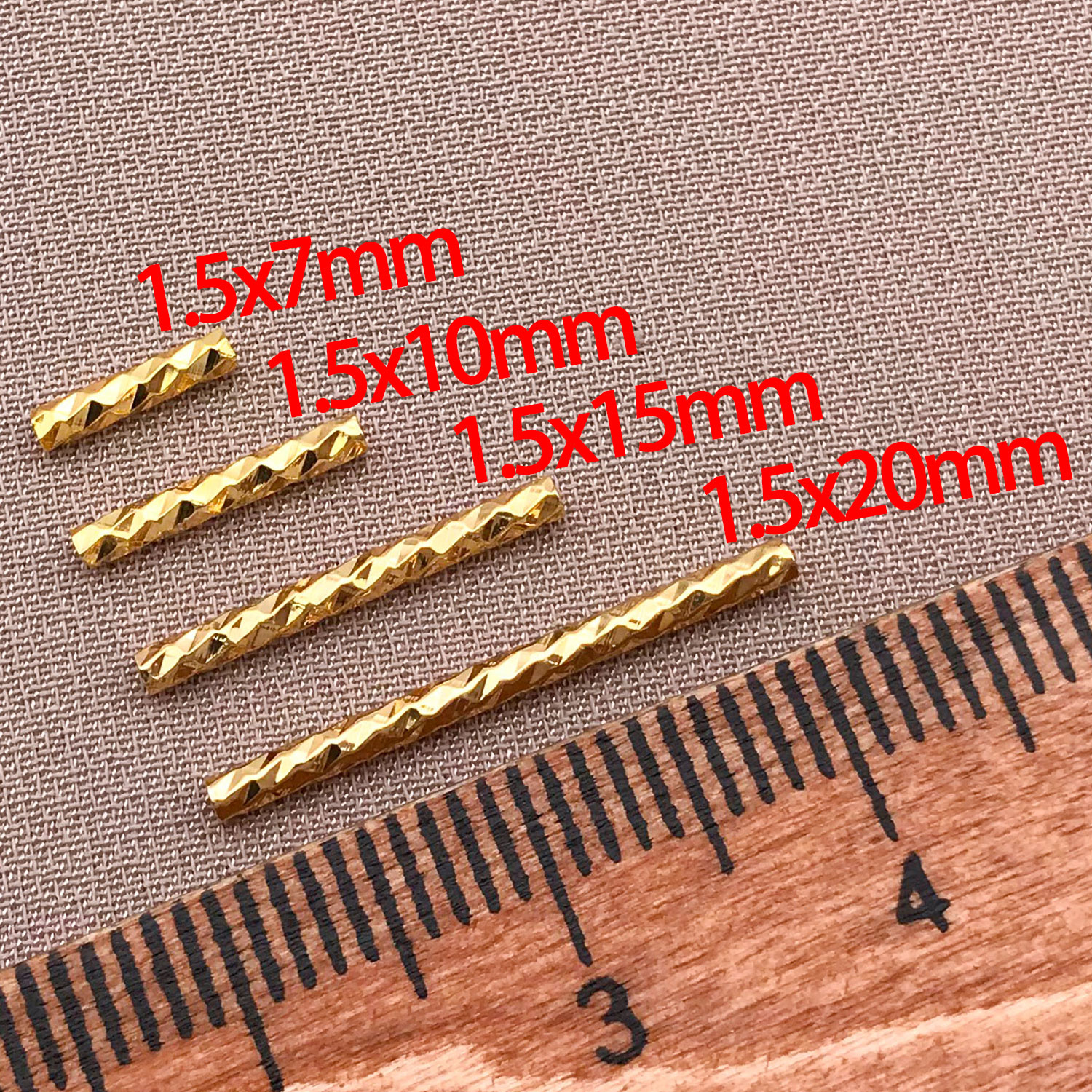 20pcs 18K Copper Plated True G - đánh giá và giá Embroidery Embellishments
