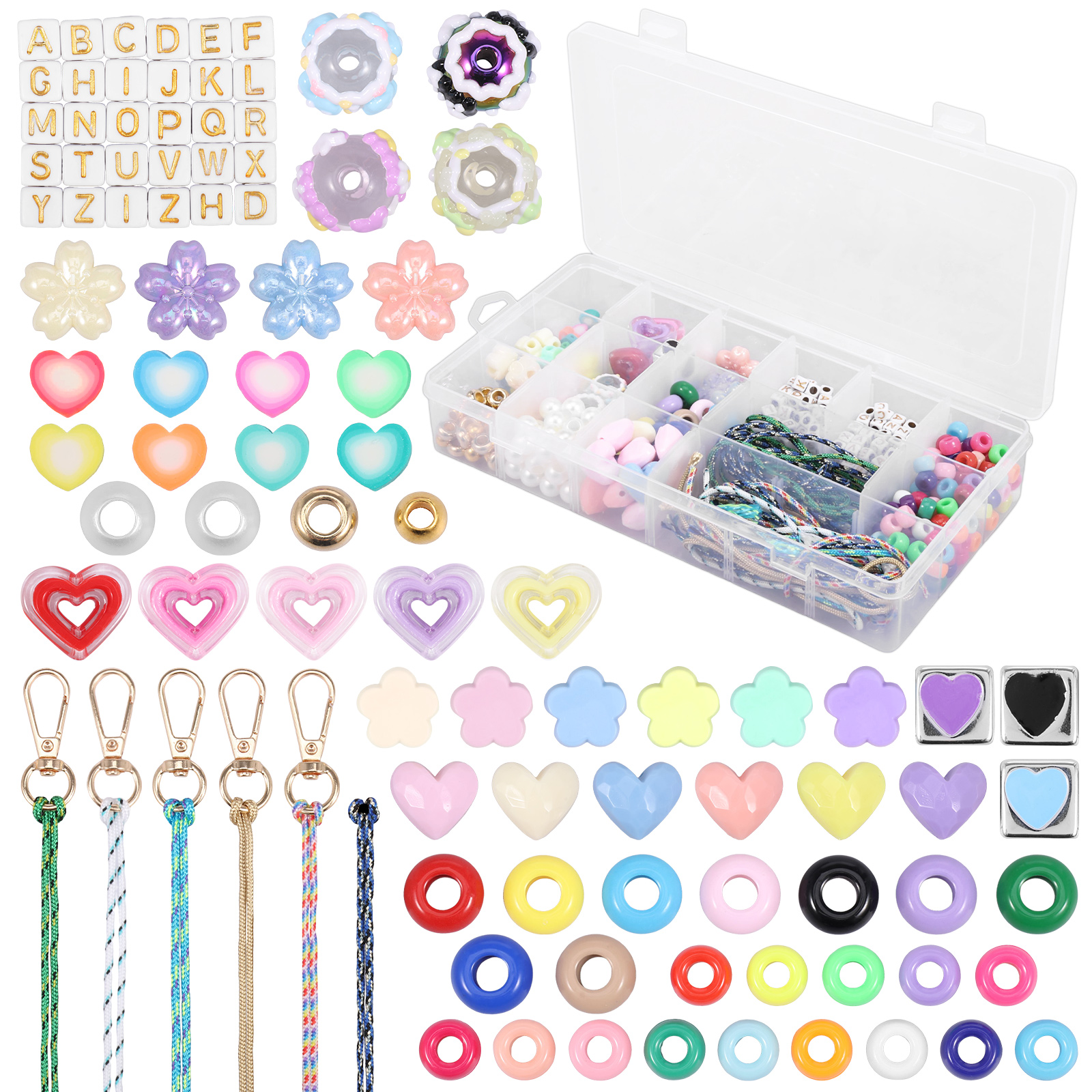 421PCS Beaded Keychain Making  - đánh giá và giá Embellishment Crafts