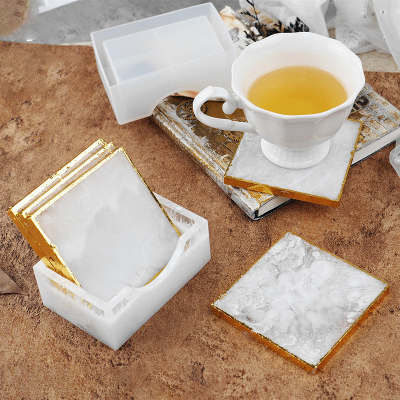 SNASAN Coaster Cup Mat Silicon - đánh giá và giá Craft Embellishment Storage