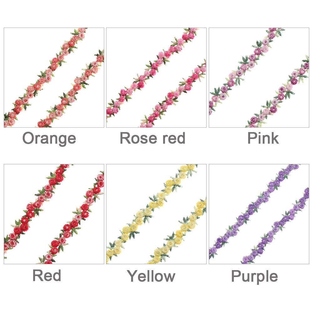 2Yard Flower Lace Trim Embroid - đánh giá và giá Lace Ribbon Trim