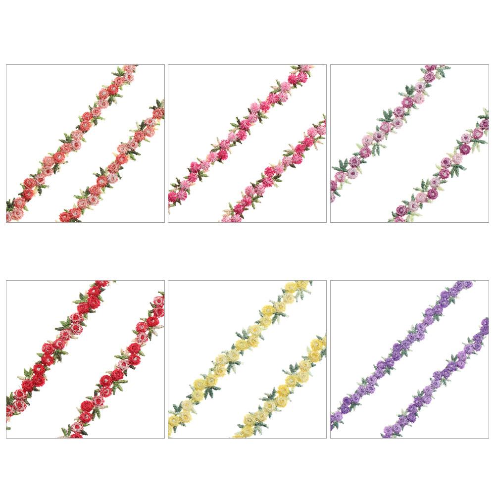 2Yard Flower Lace Trim Embroid - đánh giá và giá Lace Ribbon Trim