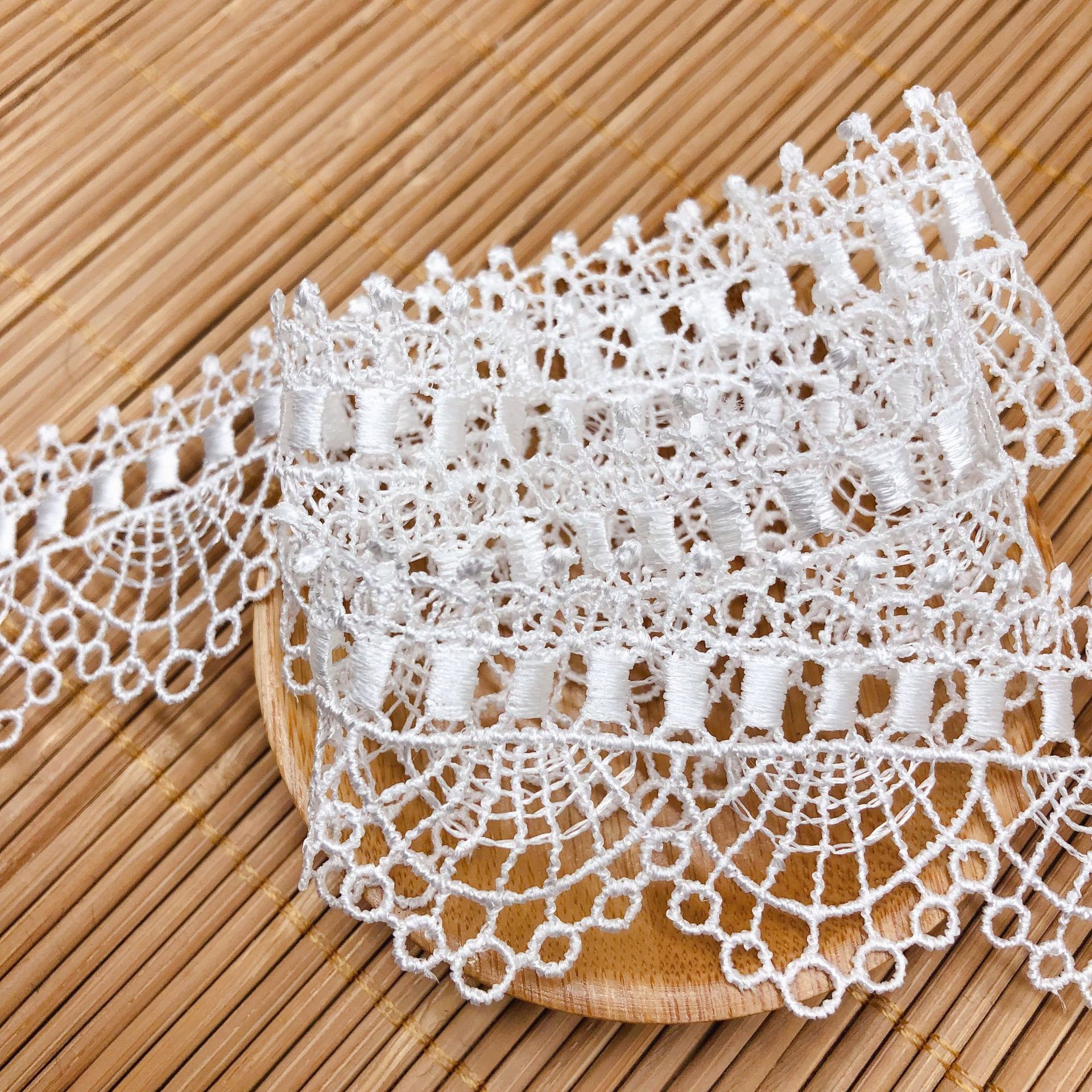 Hollow Embroidery Clavicle Cha - đánh giá và giá Lace Ribbon Trim