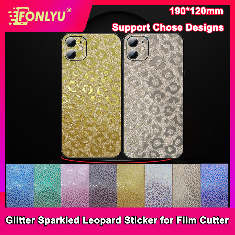 FONLYU Leopard Glitter Shiny B - đánh giá và giá Glitter Vinyl Roll