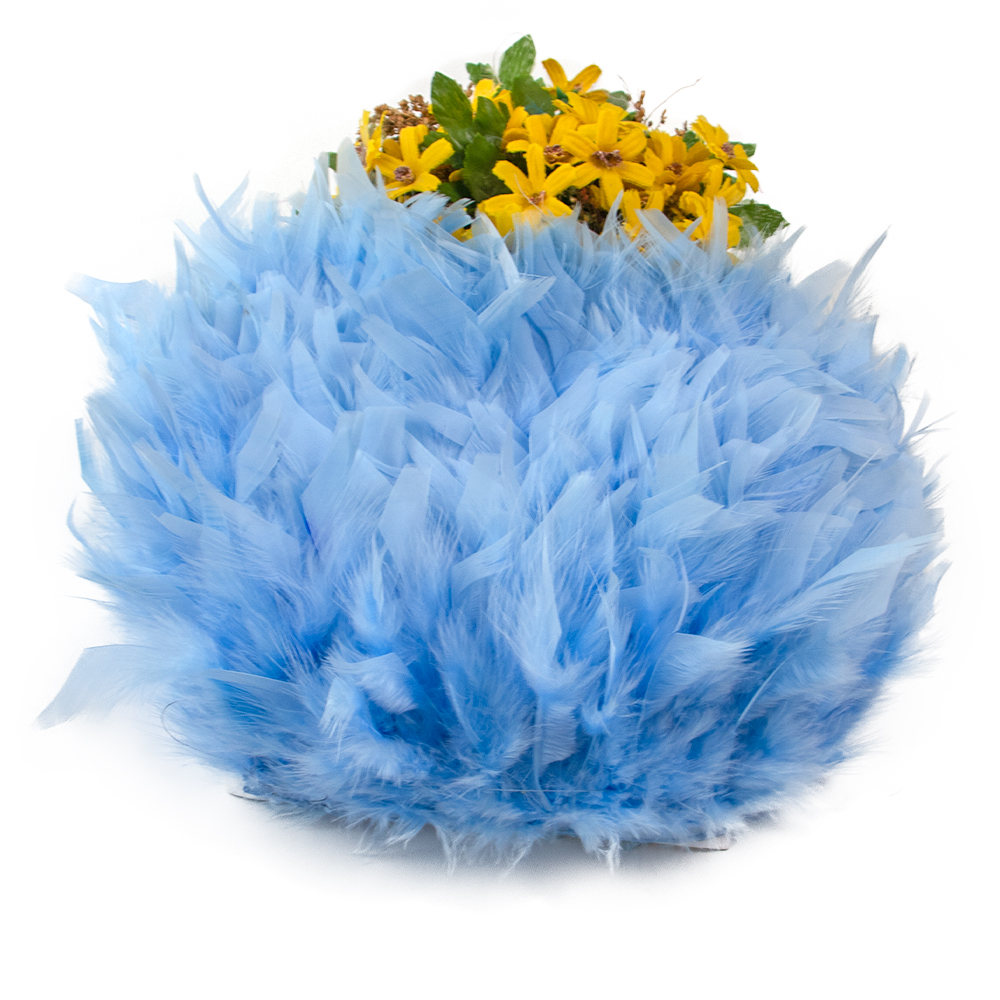 1M Natural Turkey Feathers Tri - đánh giá và giá Feather Trim Marabou