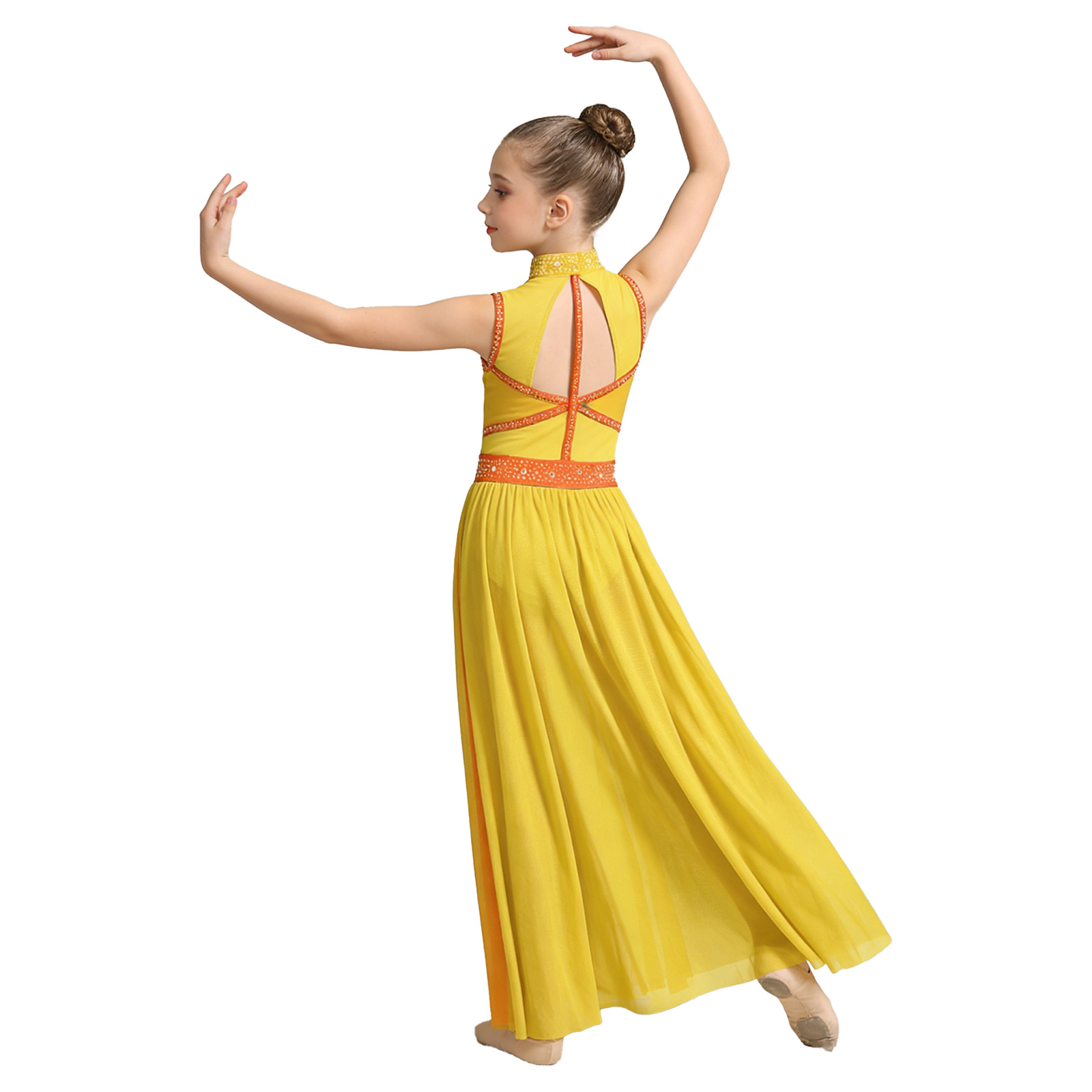 Kids Girls Modern Lyrical Danc - đánh giá và giá Rhinestone Banding Trim