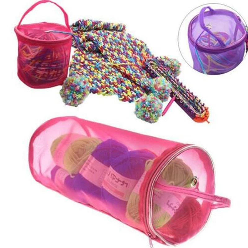 1 PC，Portable Yarn Storage Bag - đánh giá và giá Pom Pom Maker Tool