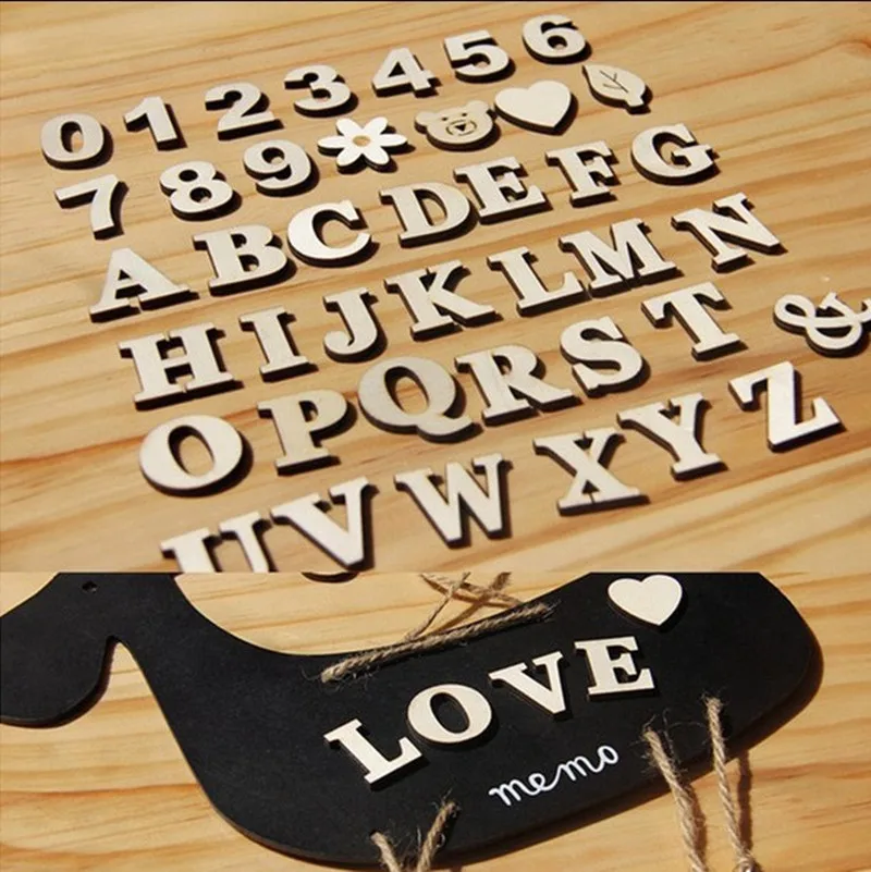 Self-sticking Wooden 0-9 Numbe - đánh giá và giá Embellishments For Scrapbooking