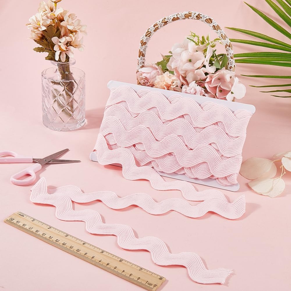 10 Yard 1.58 Inch Pink Rick Ra - đánh giá và giá Lace Ribbon Trim