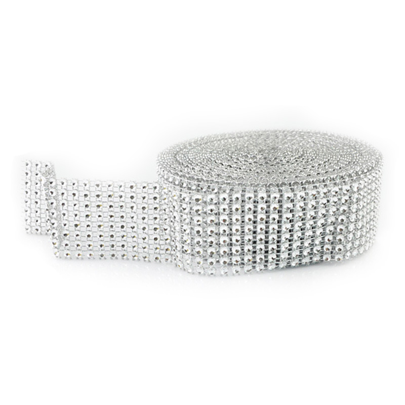 2Yard 4CM Gold Silver DIY Diam - đánh giá và giá Crystal Mesh Fabric