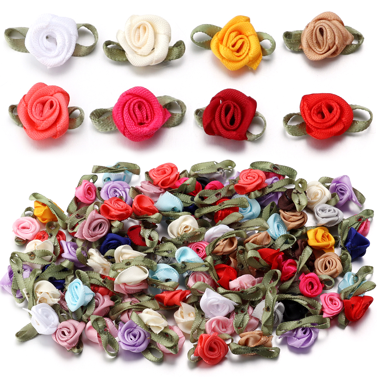 50Pcs 1.5x2.5cm 18 Colors For  - đánh giá và giá Embellishment Crafts