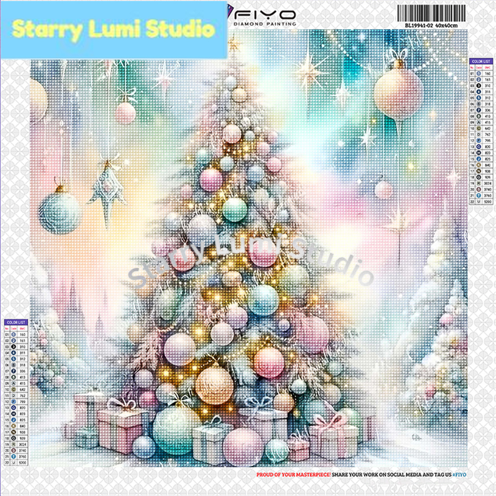 Diamond Painting Kit Christmas - đánh giá và giá Embroidery Embellishments