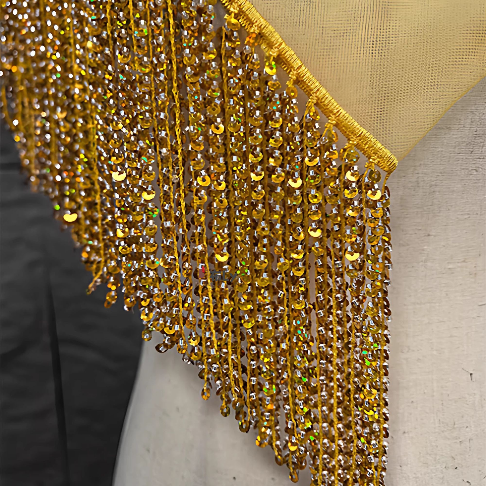 15cm Beaded Sequin Tassel Frin - đánh giá và giá Tassel Fringe Trim