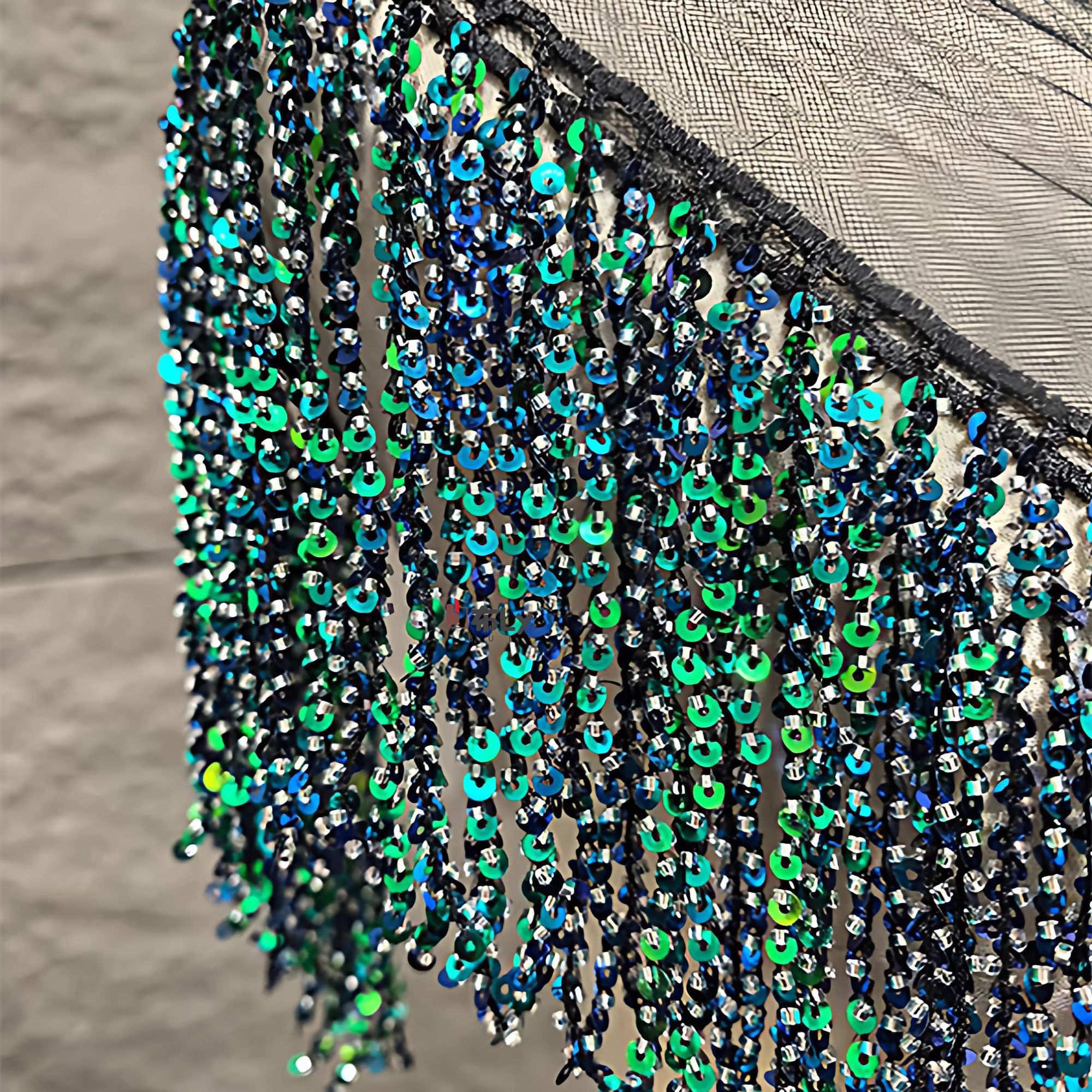 15cm Beaded Sequin Tassel Frin - đánh giá và giá Tassel Fringe Trim
