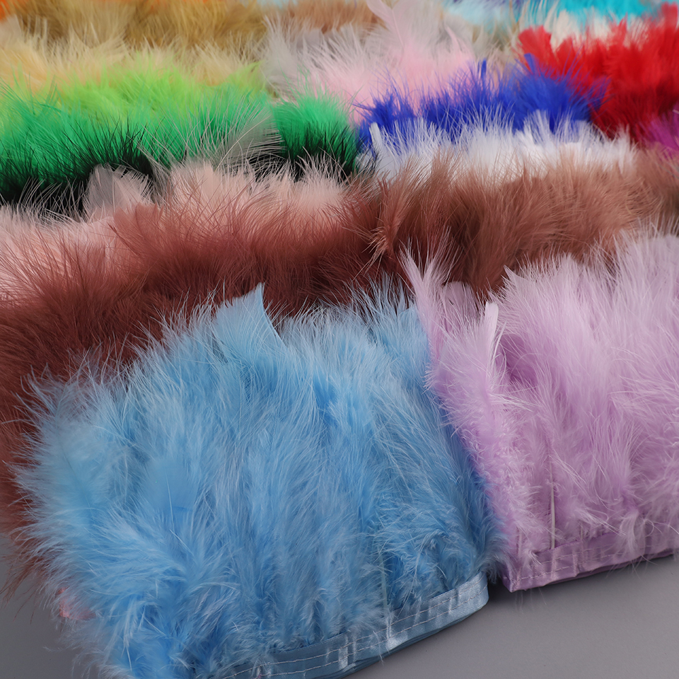 10-15cm Turkey Feathers Trim F - đánh giá và giá Feather Trim Marabou