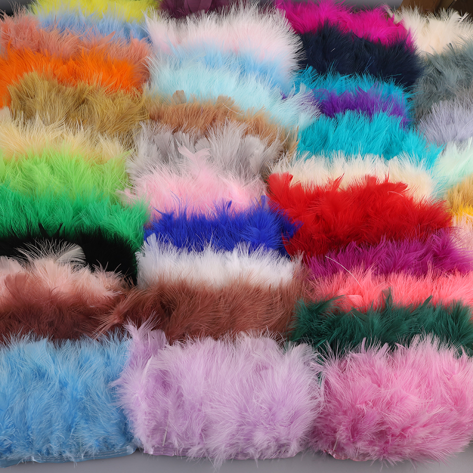 10-15cm Turkey Feathers Trim F - đánh giá và giá Feather Trim Marabou