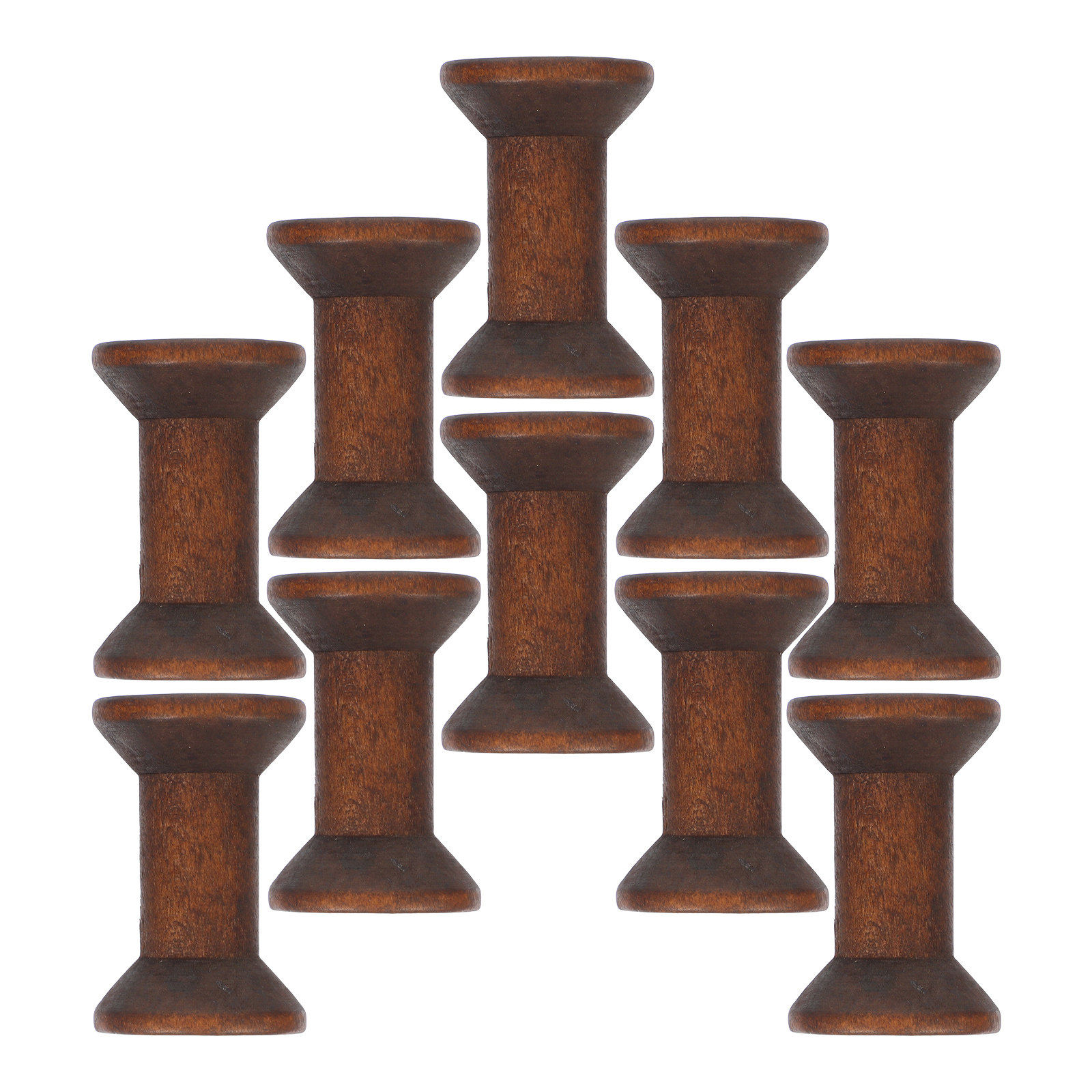 10Pcs Handcrafted Wooden Spool - đánh giá và giá Embroidery Craft