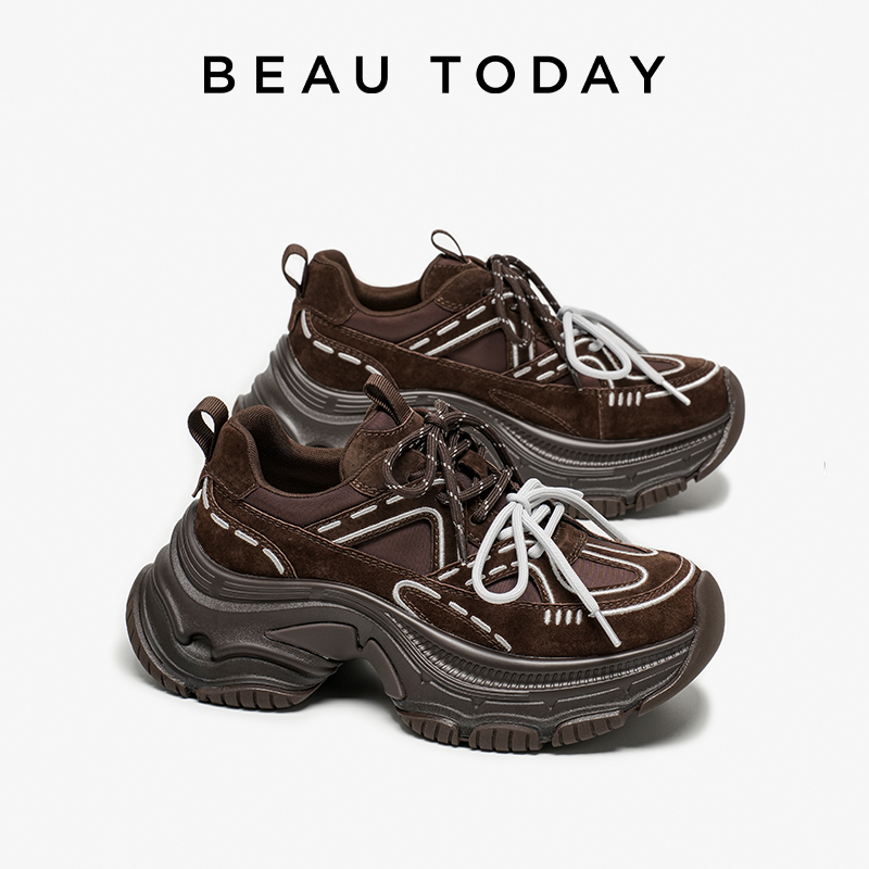BBEAUTODAY Chunky Sneakers Wom - đánh giá và giá Guipure Lace Panel