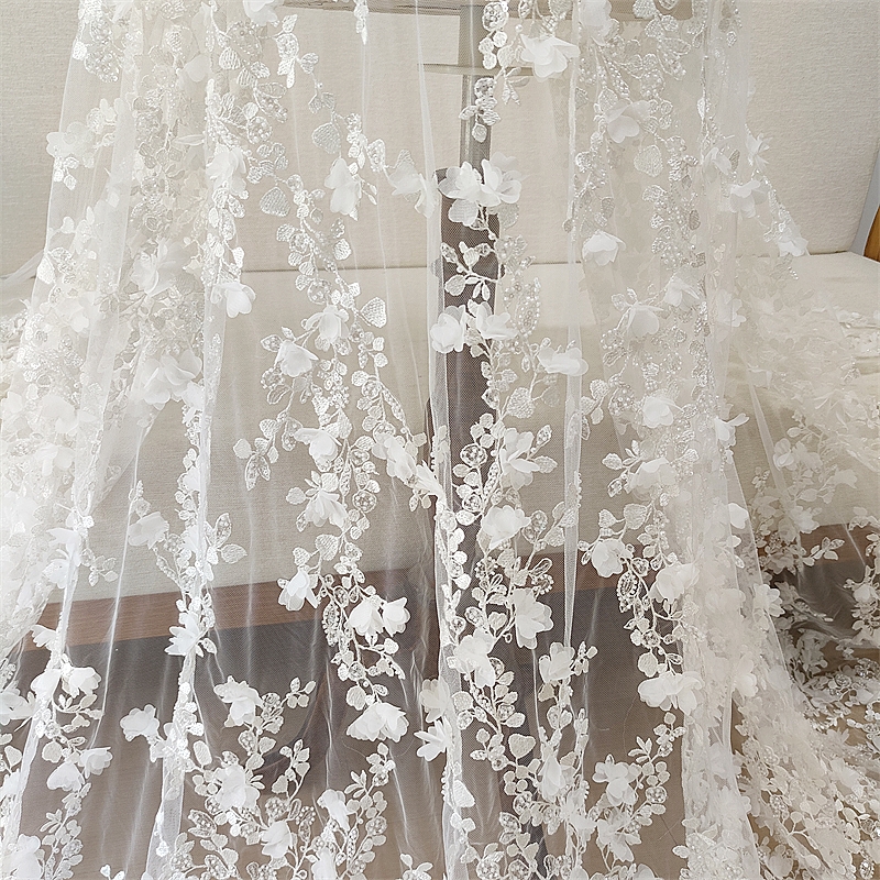 Ivory 3D Floral Hand Beaded La - đánh giá và giá Craft Embellishments