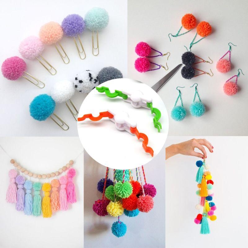 D8KF 2pcs Pom-Pom Maker for Fl - đánh giá và giá Pom Pom Maker Tool