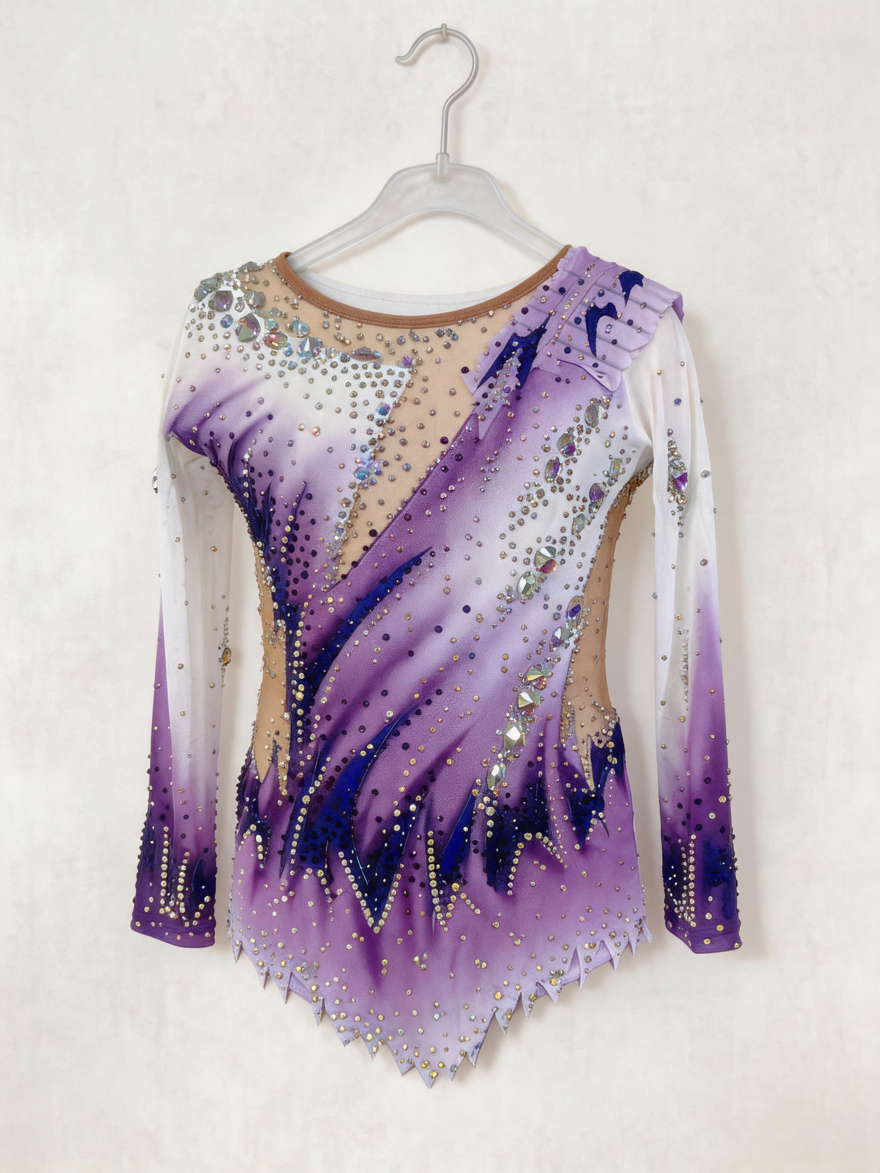 Girls Purple Ombre Luxury Rhyt - đánh giá và giá Rhinestone Banding Trim