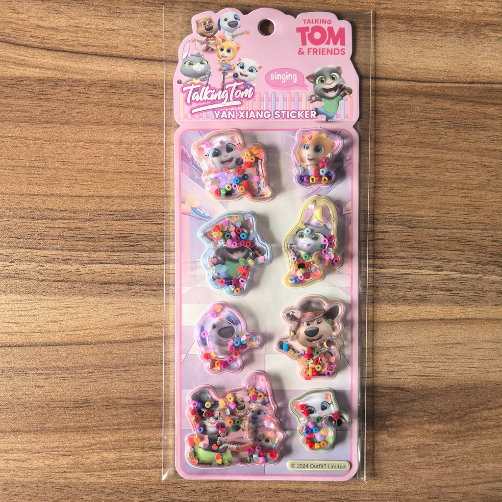 4Pack Fun Talking Tom Friends  - đánh giá và giá Craft Embellishment World