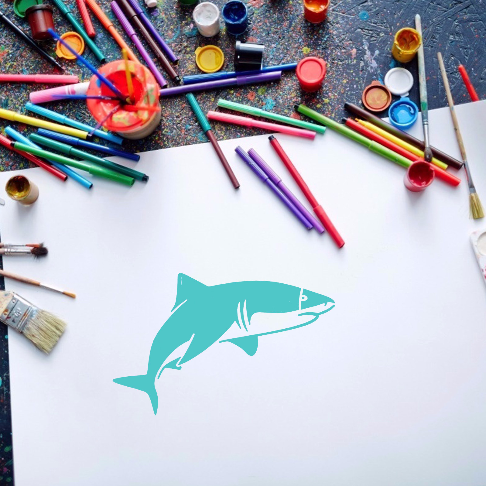 16pcs Ocean World Painting Ste - đánh giá và giá Craft Embellishment World