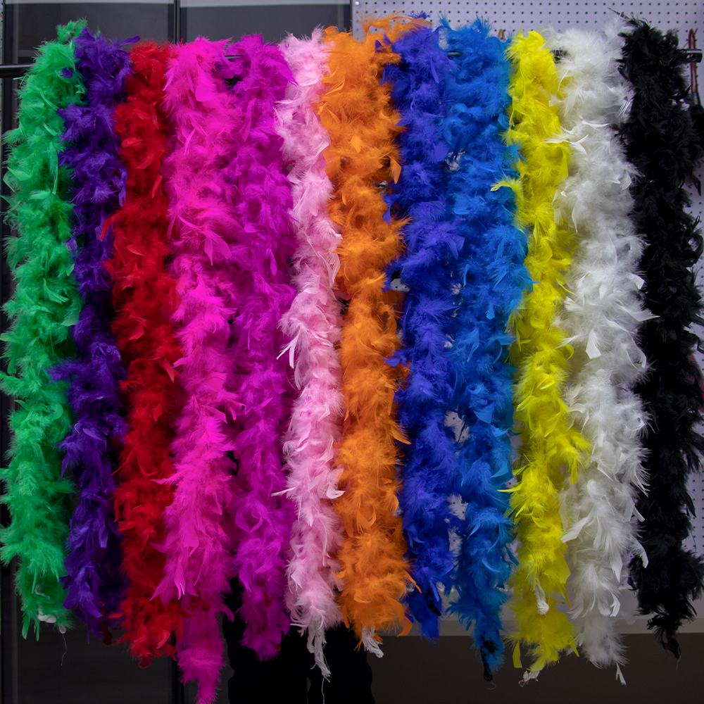 2 Meters Turkey feathers boa 3 - đánh giá và giá Feather Trim Marabou
