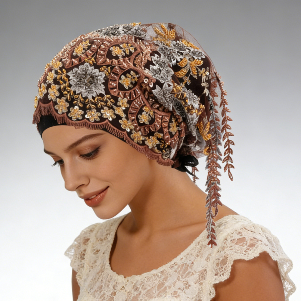 New Ethnic Tassel Headscarf Be - đánh giá và giá Tassel Fringe Trim