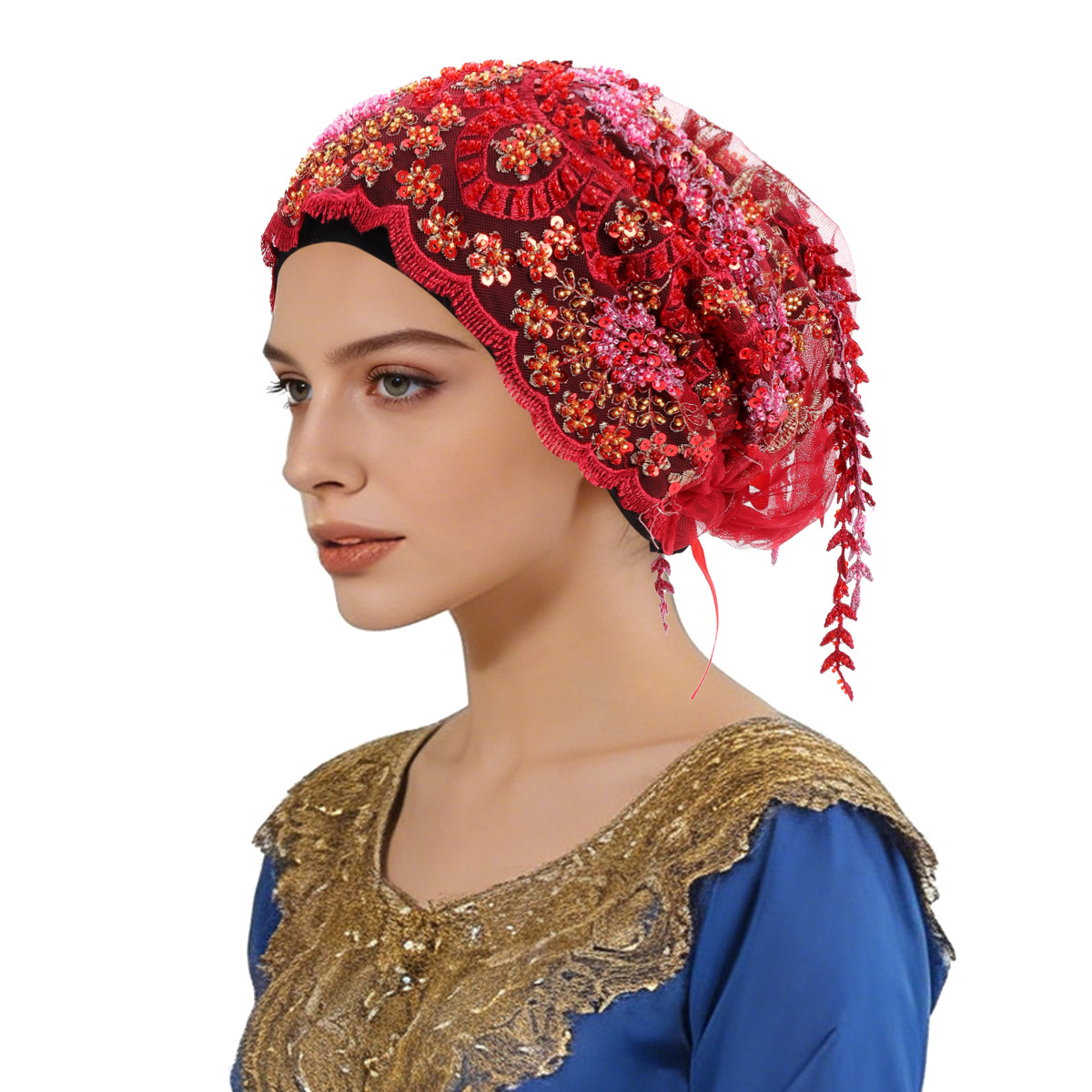 New Ethnic Tassel Headscarf Be - đánh giá và giá Tassel Fringe Trim