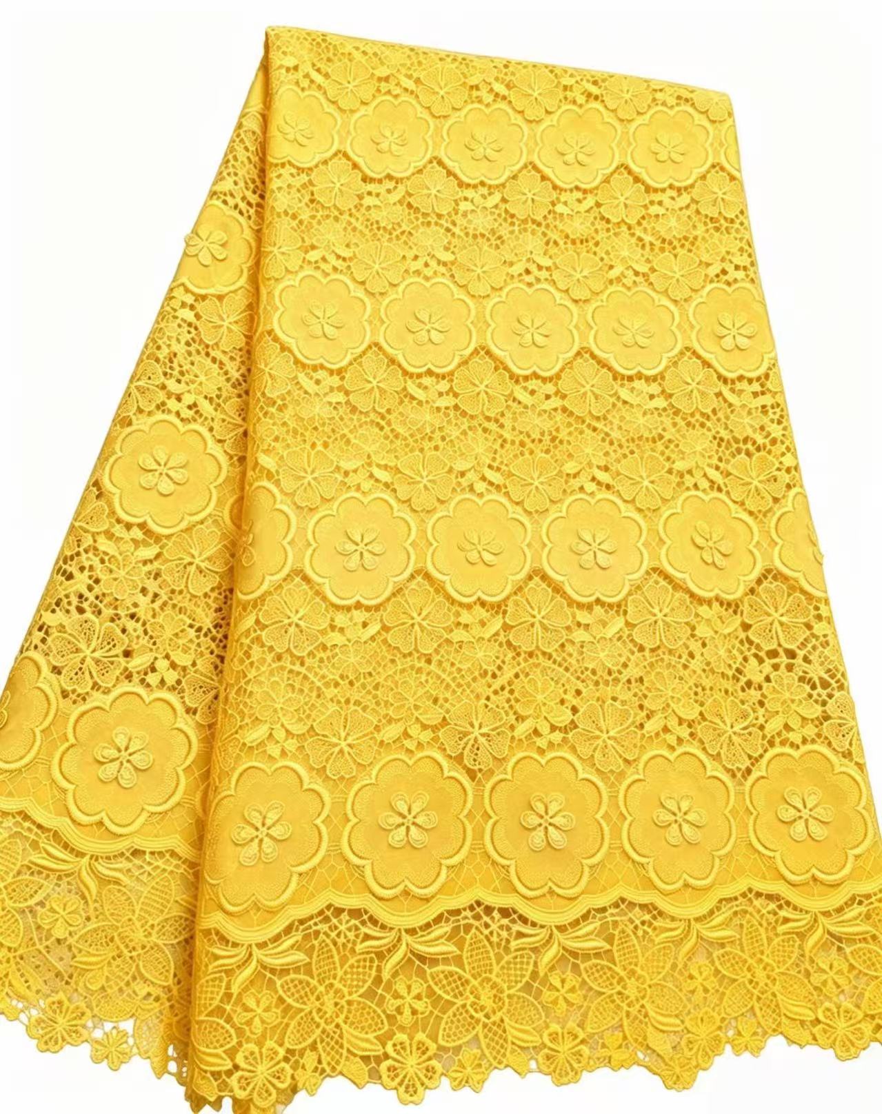 African Guipure Cord Lace Fabr - đánh giá và giá Sew On Rhinestone