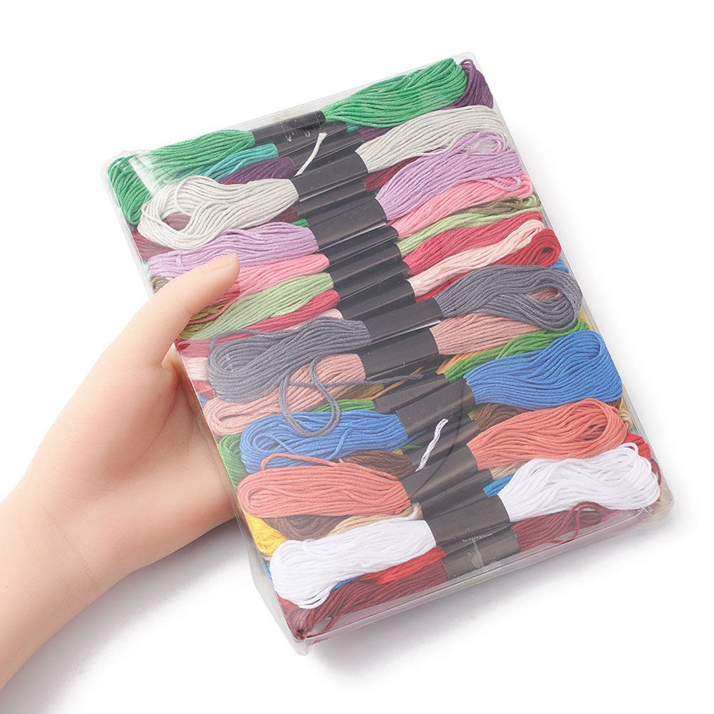 50 Bundles Cross Stitch Floss  - đánh giá và giá Embroidery Craft