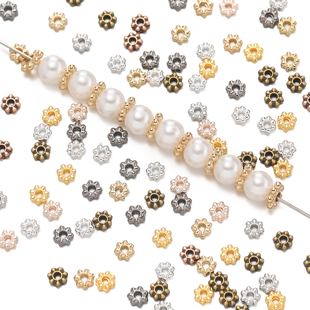200pcs/lot 4/6mm Daisy Snowfla - đánh giá và giá Embellishment Crafts