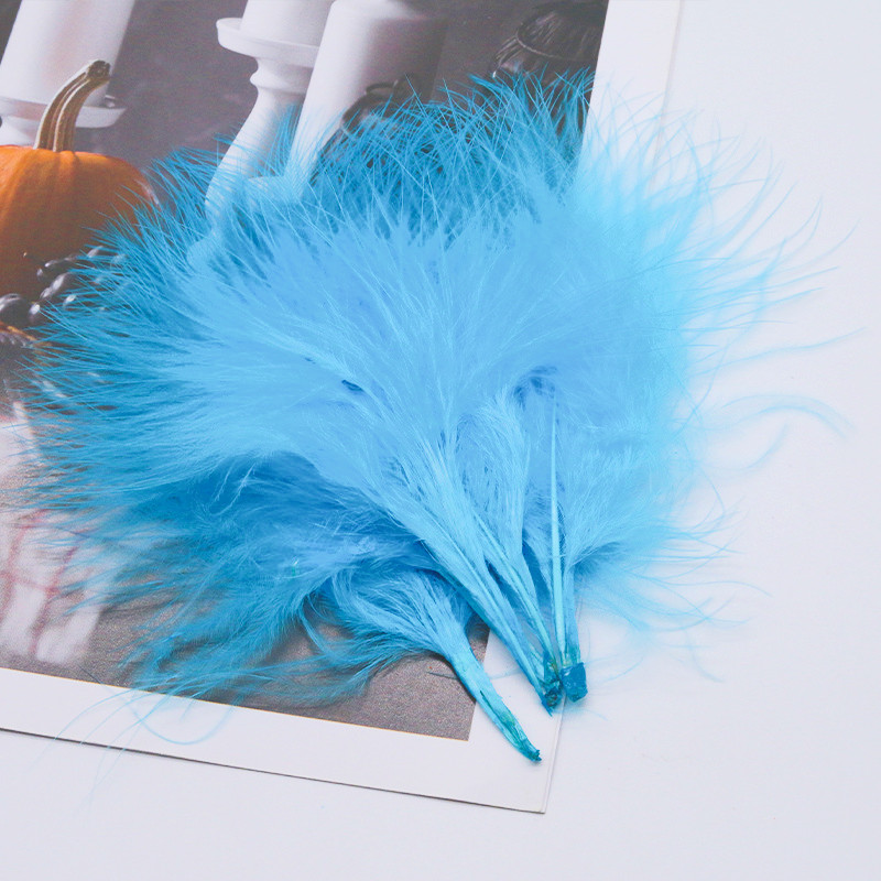 8-12cm Colored Plumas Natural  - đánh giá và giá Feather Trim Marabou