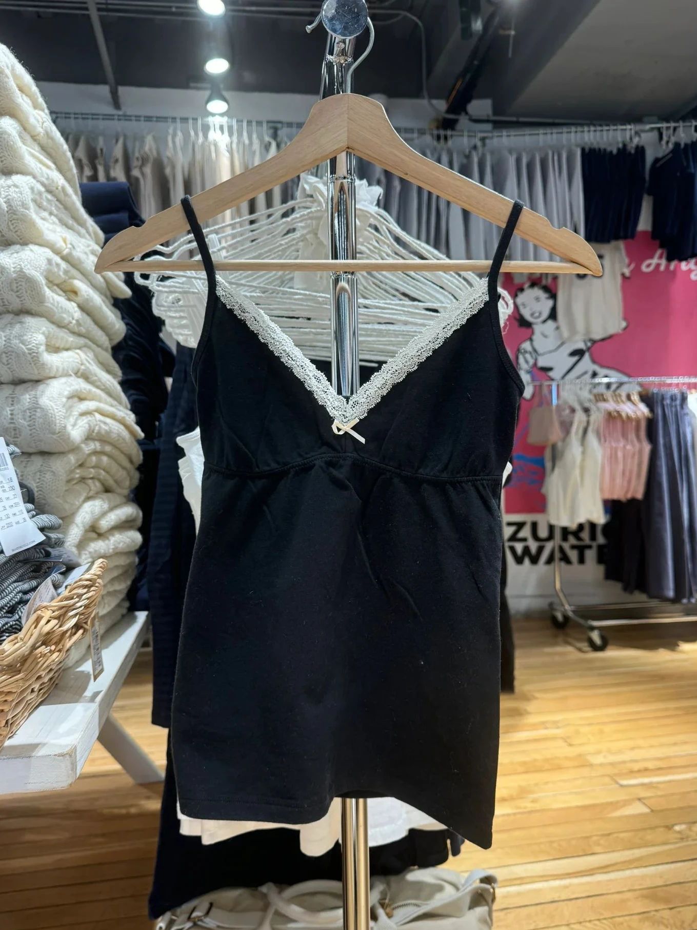 Lace Trim Bow Tank Panties Paj - đánh giá và giá Elastic Lace Trim