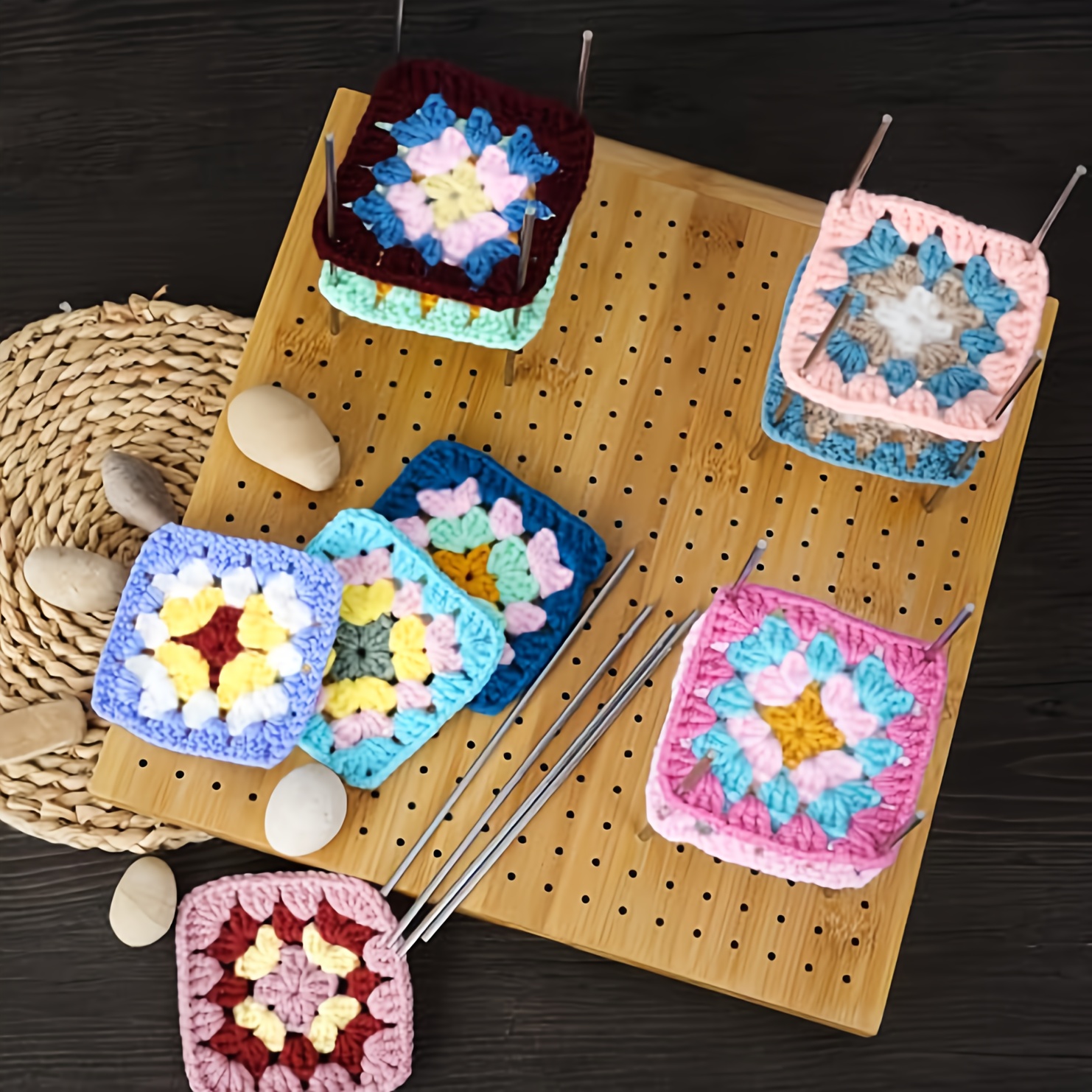 Crochet Block Plate, Block Pla - đánh giá và giá Pom Pom Maker Tool