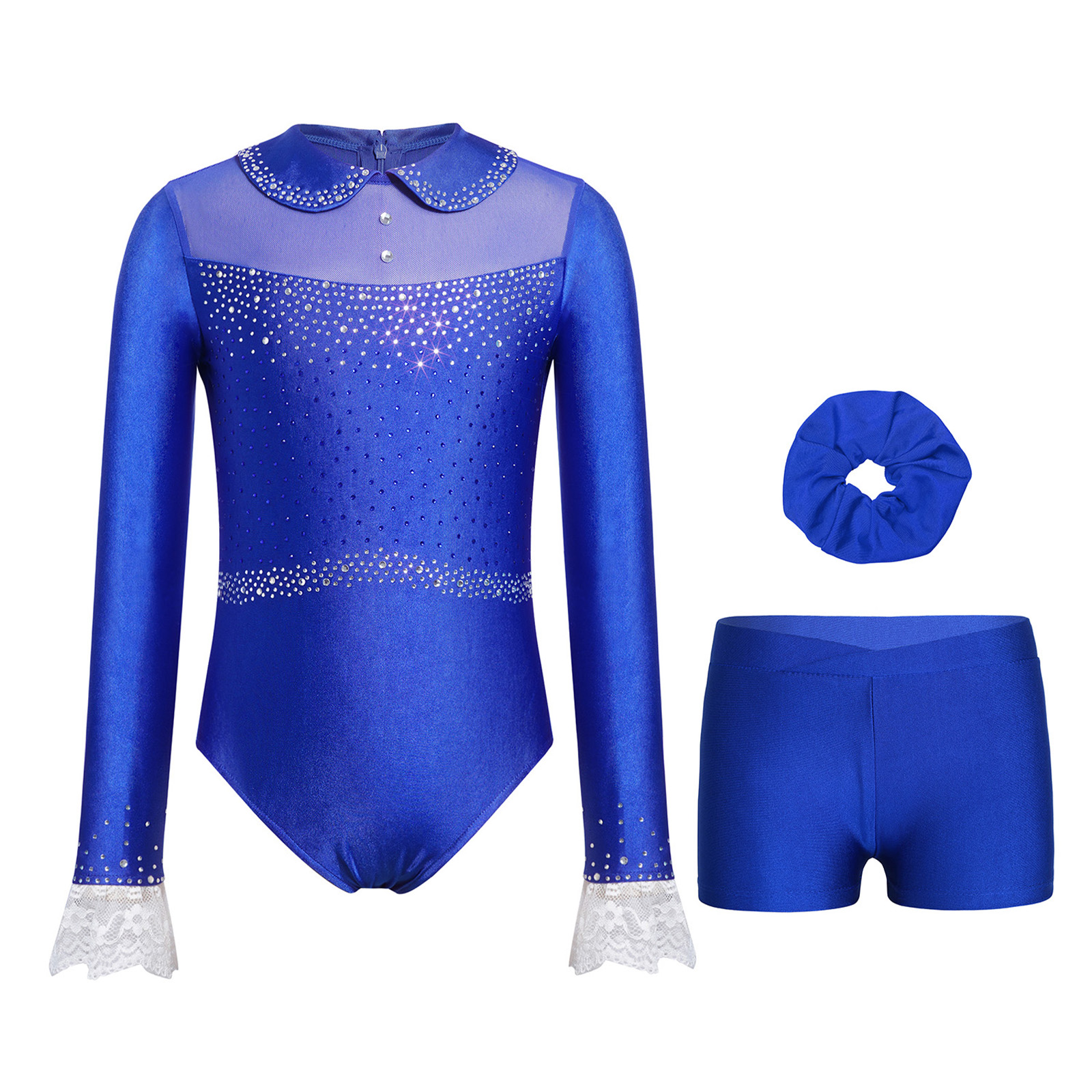 Girls Skating Ballet Dance Leo - đánh giá và giá Rhinestone Banding Trim